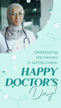 Celebrating Doctors Day Facebook Story Image Preview