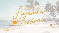 Summer Songs Fest Facebook Event Cover Image Preview