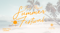 Summer Songs Fest Facebook event cover Image Preview