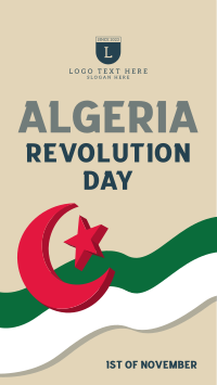 Algeria Revolution Day Instagram Story Design