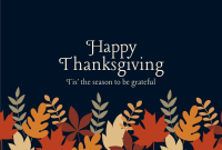 Thanksgiving Autumn Leaves Pinterest board cover Image Preview