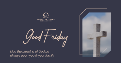 Good Friday Cross Facebook ad Image Preview