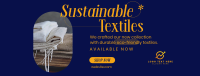 Sustainable Textiles Collection Facebook cover Image Preview