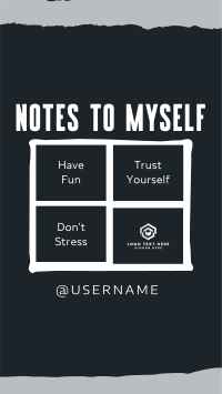 Note to Self List YouTube Short Preview