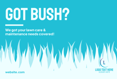 Bush Lawn Care Pinterest board cover