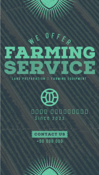 Trustworthy Farming Service Facebook Story Design