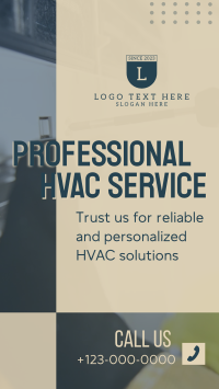 Professional HVAC Services Instagram Reel Design