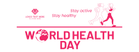 World Health Fitness Facebook cover Image Preview