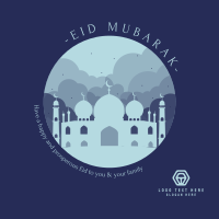 Happy Eid Mubarak Linkedin Post Image Preview