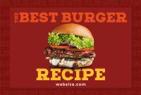 Burger Day Special Pinterest board cover Image Preview