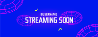 Modern Streamer Facebook Cover Design