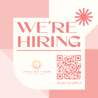 We are Hiring Agnostic Instagram Post Preview