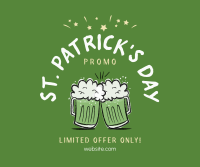 St. Patrick's Beer Facebook Post Design
