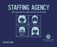 Awesome Staff Facebook Post Design