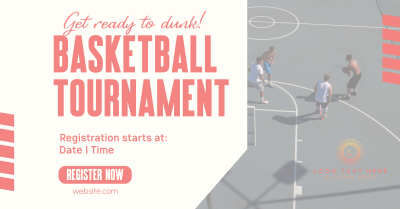 Basketball Mini Tournament Facebook ad Image Preview