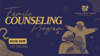 Family Counseling Facebook event cover Image Preview