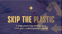 Sustainable Zero Waste Plastic Animation Image Preview
