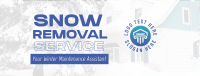 Pro Snow Removal Facebook cover Image Preview