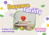 Cute Daycare Facility Postcard Image Preview