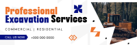 Professional Excavation Services Twitter Header Image Preview