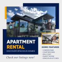 Apartment Rental Real Estate Instagram post Image Preview