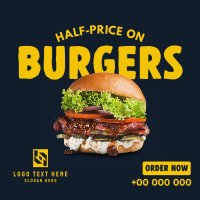 Best Deal Burgers Instagram post Image Preview