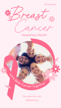 Supporting Cancer Heroes Instagram Reel Design