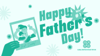 Father's Day Selfie Facebook event cover Image Preview