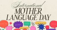 Modern Nostalgia International Mother Language Day Facebook ad Image Preview
