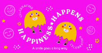 Happiness Is Contagious Facebook Ad Preview