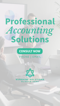 Professional Accounting Solutions TikTok Video Image Preview