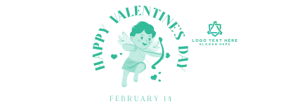 Cupid Valentines Facebook cover Image Preview