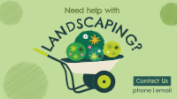 Ecoscapes Gardening Facebook Event Cover Design