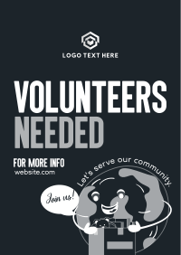 Humanitarian Community Volunteers Poster Design