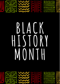 Celebrating Black History Flyer Design