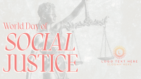 World Day of Social Justice Facebook event cover Image Preview