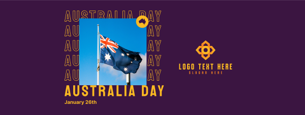 Australia Flag Facebook Cover Design Image Preview