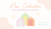 Rainbow Candle Collection Facebook event cover Image Preview