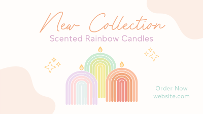 Rainbow Candle Collection Facebook event cover Image Preview