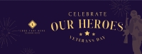Celebrate Our Heroes Facebook Cover Design