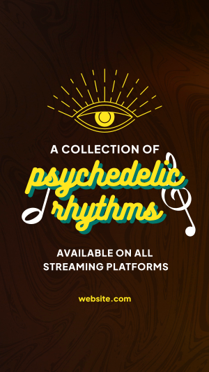 Psychedelic Collection Facebook story Image Preview
