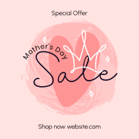 Super Moms Sale Instagram Post Design