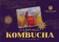 Healthy Kombucha Postcard Preview