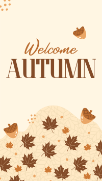 Autumn Season Greeting Instagram Story Design