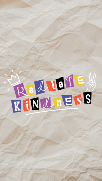 Radiate Kindness Instagram Story Design