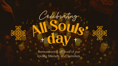 All Souls' Day Celebration Facebook event cover Image Preview