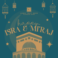 Happy Isra and Mi'raj Instagram post Image Preview
