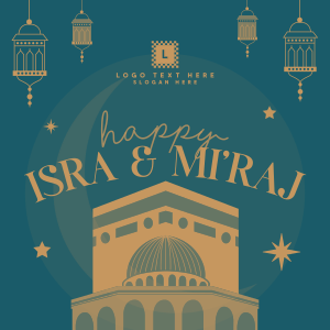 Happy Isra and Mi'raj Instagram post Image Preview