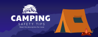 Safety Camping Facebook cover Image Preview