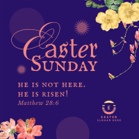 Easter Floral Instagram Post Image Preview